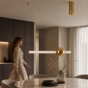 Lampa wisząca O-LINE 63 - LED, 63 cm, złoty połysk