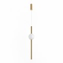 Lampa wisząca O-LINE 63 - LED, 63 cm, złoty połysk