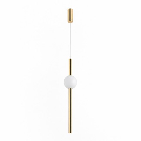 Lampa wisząca O-LINE 63 - LED, 63 cm, złoty połysk