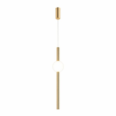Lampa wisząca O-LINE 63 - LED, 63 cm, złoty połysk