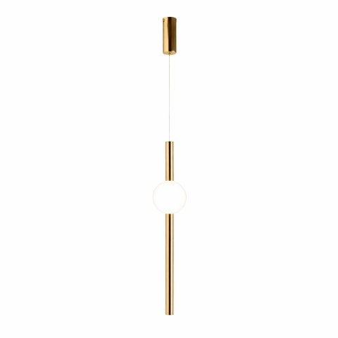 Lampa wisząca O-LINE 63 - LED, 63 cm, złoty połysk