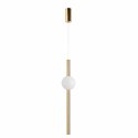 Lampa wisząca O-LINE 63 - LED, 63 cm, złoty połysk
