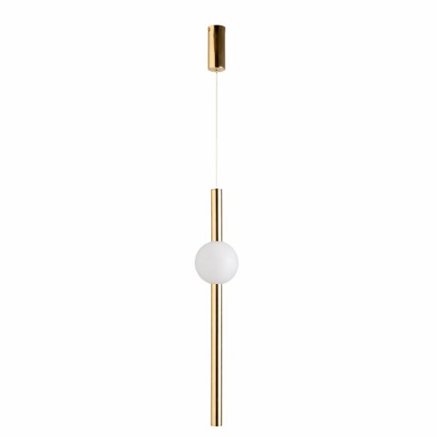 Lampa wisząca O-LINE 63 - LED, 63 cm, złoty połysk