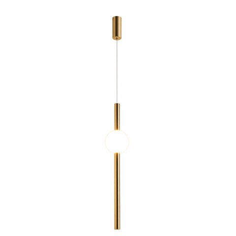 Lampa wisząca O-LINE 63 - LED, 63 cm, złoty połysk