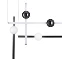 Lampa wisząca O-LINE L-4 LED czarna 110 cm