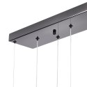 Lampa wisząca O-LINE L-4 LED czarna 110 cm