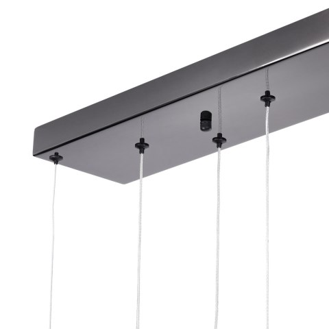 Lampa wisząca O-LINE L-4 LED czarna 110 cm