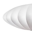 Lampa wisząca SILK FLAT biała 60 cm - nowoczesna i minimalistyczna