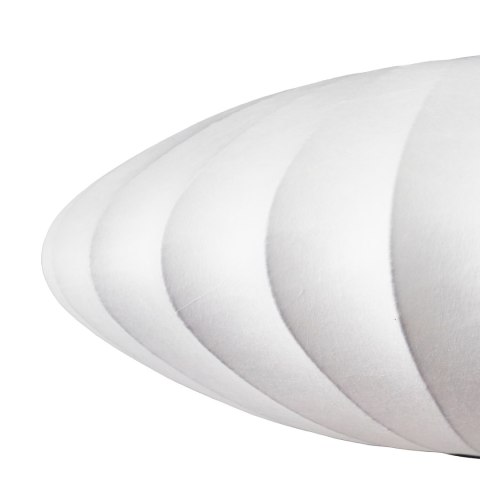 Lampa wisząca SILK FLAT biała 60 cm - nowoczesna i minimalistyczna