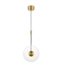 Lampa wisząca SUNBLAST - LED 20 cm, złota
