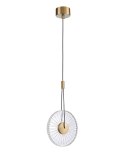 Lampa wisząca SUNBLAST - LED 20 cm, złota