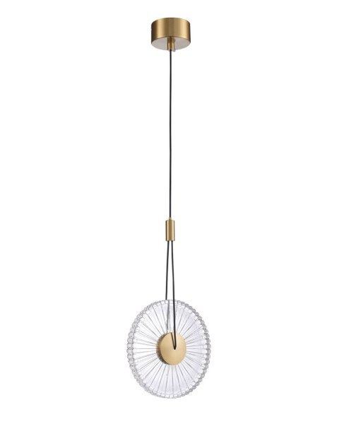 Lampa wisząca SUNBLAST - LED 20 cm, złota