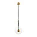 Lampa wisząca SUNBLAST - LED 20 cm, złota