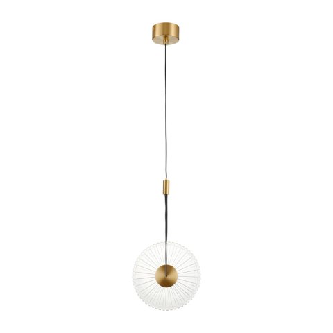 Lampa wisząca SUNBLAST - LED 20 cm, złota