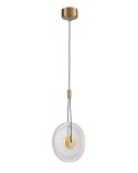 Lampa wisząca SUNBLAST - LED 20 cm, złota