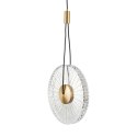 Lampa wisząca SUNBLAST - LED 20 cm, złota