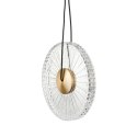 Lampa wisząca SUNBLAST - LED 20 cm, złota