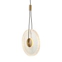 Lampa wisząca SUNBLAST - LED 20 cm, złota