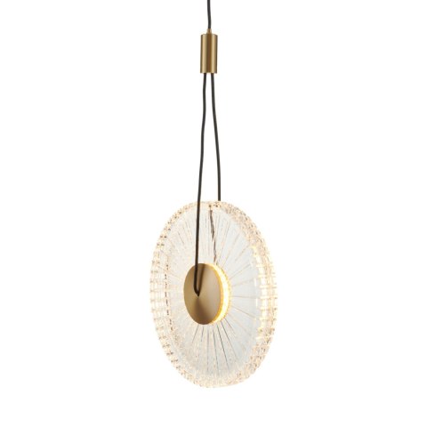 Lampa wisząca SUNBLAST - LED 20 cm, złota
