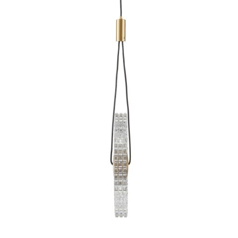 Lampa wisząca SUNBLAST - LED 20 cm, złota