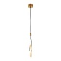 Lampa wisząca SUNBLAST - LED 20 cm, złota