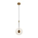 Lampa wisząca SUNBLAST - LED 20 cm, złota