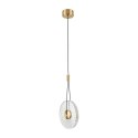 Lampa wisząca SUNBLAST - LED 20 cm, złota