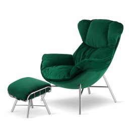 Butelkowy Fotel Sveg velvet Premium XZ - komfort i elegancja w jednym