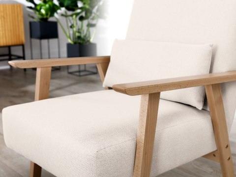 Fotel KENITRA heritage pearl