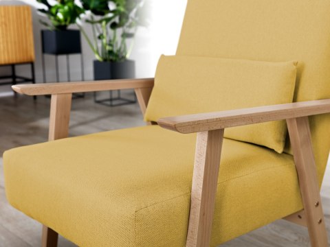 Fotel KENITRA heritage yellow