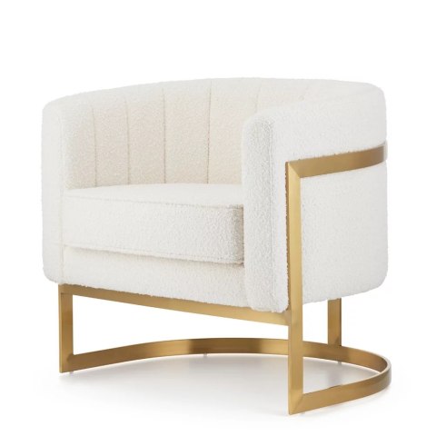 Fotel Madame Okrągły Velvet Czarny - Designerski Glamour, Czarna Metalowa Podstawa