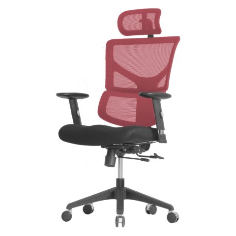 Fotel biurowy ergonomiczny Sail-E Czerwony Czerwony