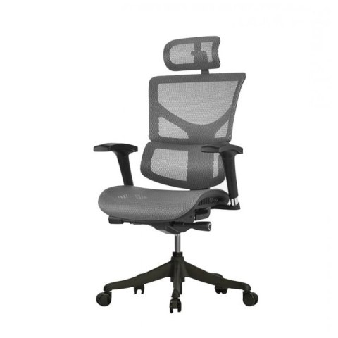 Fotel biurowy ergonomiczny Sail Szary Szary