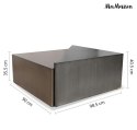 MaMaison zestaw stolików kawowych KABUKI 110 złoty / czarny