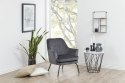 Fotel Chisa VIC Dark Grey ( Rozmiar: uniwersalny )