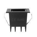 Lampa liniowa Led podtynkowa 2W 4000K czarna JDl-1T