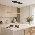 Lampa wisząca drewniana Hotaka No.1 120cm 3k Japandi