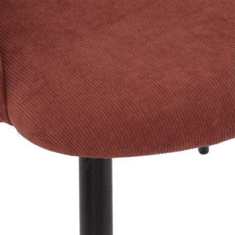 Fotel Celeste terracotta/czarne nogi ( Rozmiar: uniwersalny )