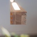 Lampa wisząca drewniana Hotaka No.1 120cm 3k Japandi