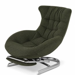 Fotel Gard z wysuwanym podnóżkiem w tkaninie Fabb XZ Nexi (Nexi 77) Oliwkowy Fabb (Nexi 77) Oliwkowy Fabb