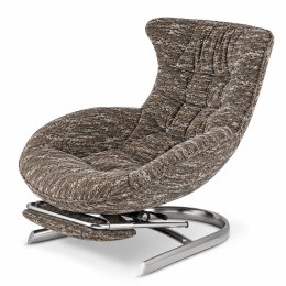 Fotel Gard z wysuwanym podnóżkiem w tkaninie Fabb XZ Picasso (Picasso 40) Kawowy beż Fabb (Picasso 40) Kawowy beż Fabb