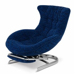 Fotel Gard z wysuwanym podnóżkiem w tkaninie Fabb XZ Picasso (Picasso 88) Ciemnogranatowy Fabb (Picasso 88) Ciemnogranatowy Fabb