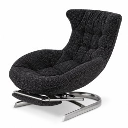 Fotel Gard z wysuwanym podnóżkiem w tkaninie Fabb XZ Ted (Ted 18) Ciemnoszary Fabb (Ted 18) Ciemnoszary Fabb