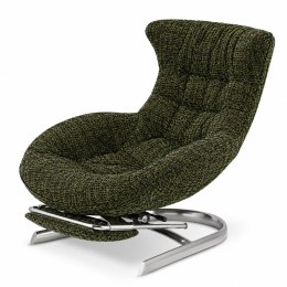 Fotel Gard z wysuwanym podnóżkiem w tkaninie Fabb XZ Ted (Ted 79) Butelkowa zieleń Fabb (Ted 79) Butelkowa zieleń Fabb