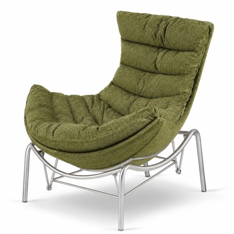 Fotel Hoor Bujany w tkaninie Fabb XZ Divo (Divo 72) Oliwkowy Fabb (Divo 72) Oliwkowy Fabb
