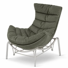 Fotel Hoor Bujany w tkaninie Fabb XZ Lins (Lins 77) Zielony Fabb (Lins 77) Zielony Fabb