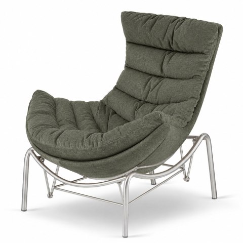 Fotel Hoor Bujany w tkaninie Fabb XZ Lins (Lins 77) Zielony Fabb (Lins 77) Zielony Fabb