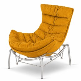 Fotel Hoor Bujany w tkaninie Fabb XZ Nea (Nea 66) Musztardowy Fabb (Nea 66) Musztardowy Fabb