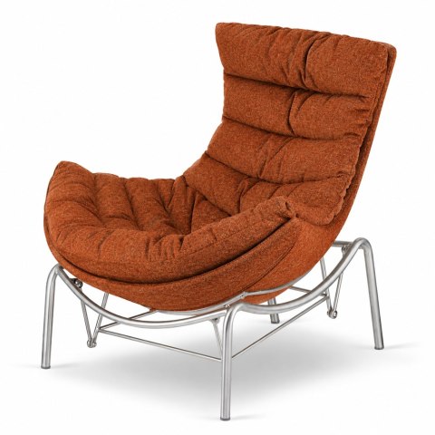 Fotel Hoor Bujany w tkaninie Fabb XZ Raven (Raven 44) Miedziany Fabb (Raven 44) Miedziany Fabb