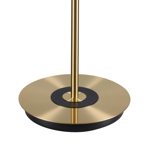 Lampa podłogowa ARTDECO 150 cm - czarno - złota nowoczesna
